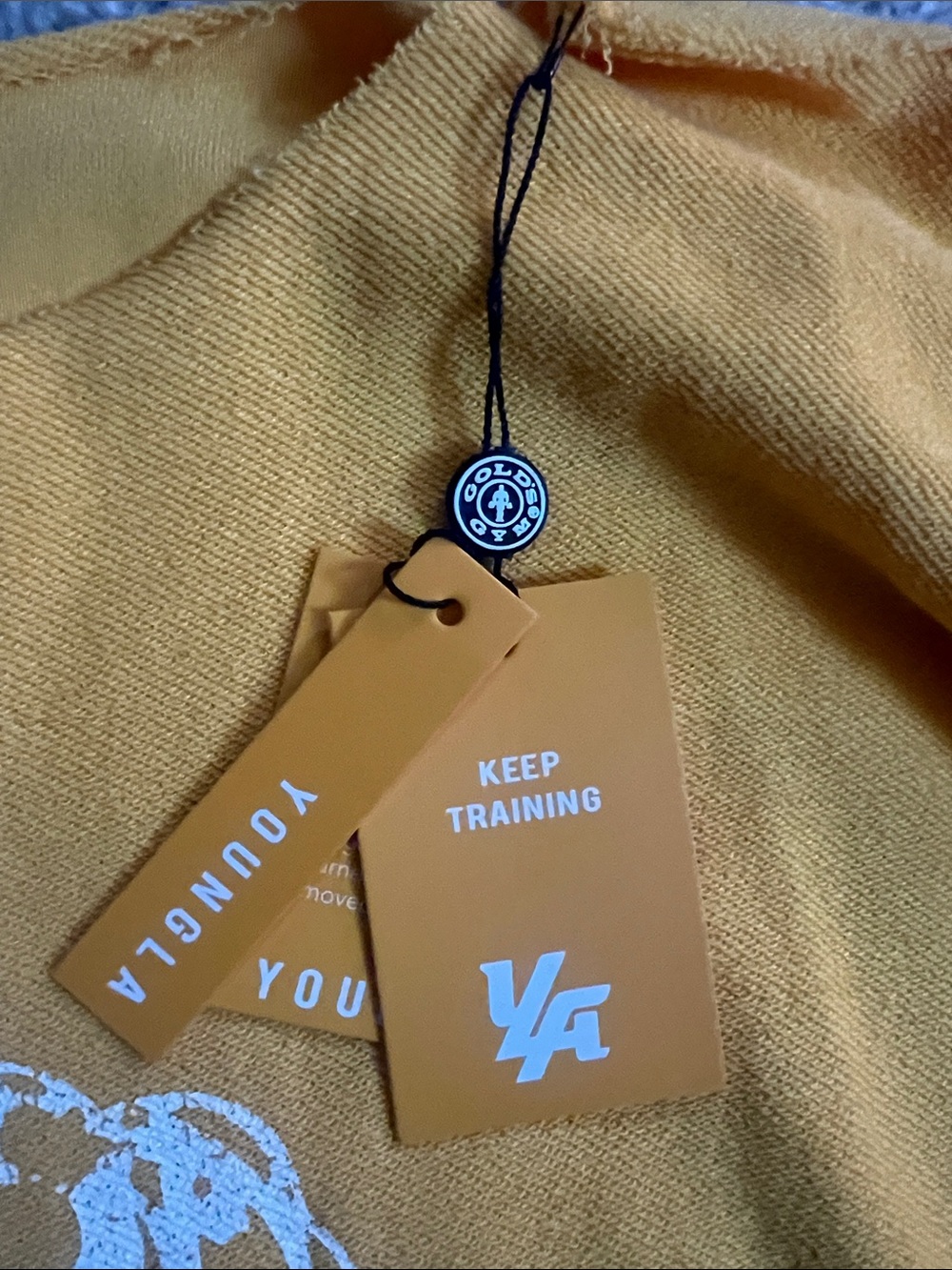 Young la golds gym short sleeve sweatshirt - Picture 4 of 6
